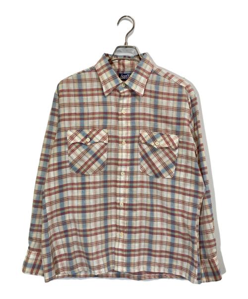 LEVI'S（リーバイス）LEVI'S (リーバイス) 70sウェスタンシャツ ベージュ サイズ:Lの古着・服飾アイテム