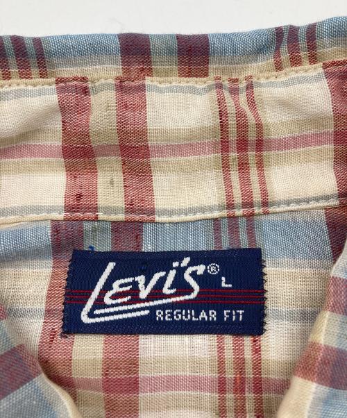 LEVI'S（リーバイス）LEVI'S (リーバイス) 70sウェスタンシャツ ベージュ サイズ:Lの古着・服飾アイテム