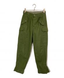 スウェーデン軍（スウェーデングン）の古着「M-59 カーゴパンツ」｜グリーン