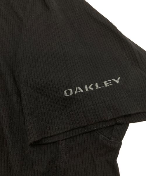 OAKLEY（オークリー）OAKLEY (オークリー) 00sハーフジップカットソー ブラック サイズ:Ⅿの古着・服飾アイテム