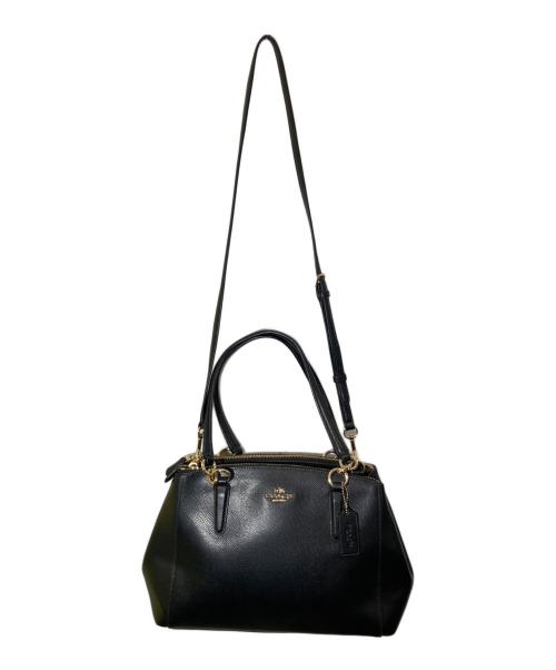 COACH（コーチ）COACH (コーチ) 2WAYバッグ ブラックの古着・服飾アイテム