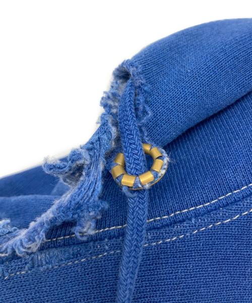 Champion（チャンピオン）Champion (チャンピオン) LAND'S END (ランズエンド) ボロリバースウィーブパーカー ブルー サイズ:Lの古着・服飾アイテム