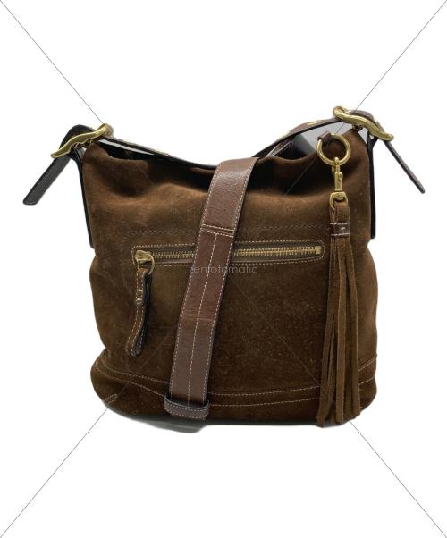 COACH（コーチ）COACH (コーチ) スウェードショルダーバッグ サイズ:-の古着・服飾アイテム