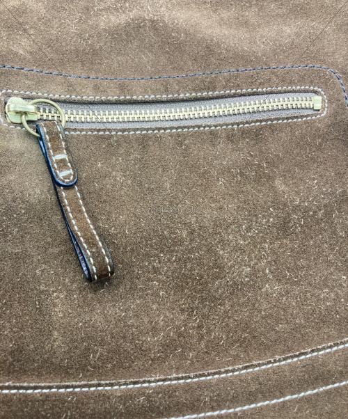 COACH（コーチ）COACH (コーチ) スウェードショルダーバッグ サイズ:-の古着・服飾アイテム