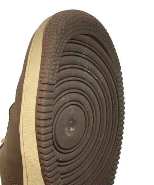 NIKE（ナイキ）NIKE (ナイキ) AIR FORCE 1 '07 ブラウン サイズ:27の古着・服飾アイテム