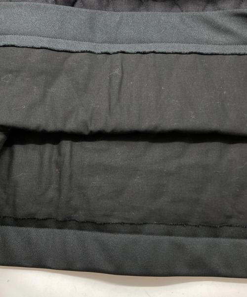 TAO COMME des GARCONS（タオ コムデギャルソン）TAO COMME des GARCONS (タオ コムデギャルソン) エステルヘリンボンキルティング ウエストゴムスカート ブラック サイズ:-の古着・服飾アイテム