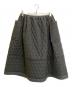 TAO COMME des GARCONS（タオ コムデギャルソン）の古着「エステルヘリンボンキルティング ウエストゴムスカート」｜ブラック