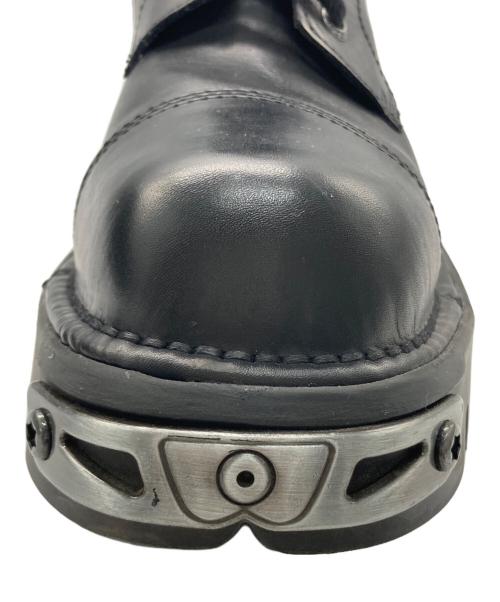 NEW ROCK（ニューロック）NEW ROCK (ニューロック) ANKLE BOOT BLACK REACTOR WITH LACES ブラック サイズ:41の古着・服飾アイテム
