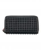 Christian Louboutinクリスチャン・ルブタン）の古着「M PANETTONE SPIKES」｜ブラック