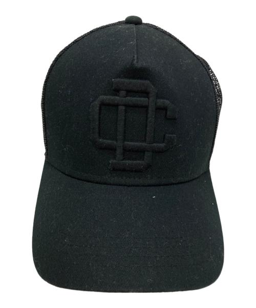 DSQUARED2（ディースクエアード）DSQUARED2 (ディースクエアード) ロゴベースボールキャップ ブラックの古着・服飾アイテム