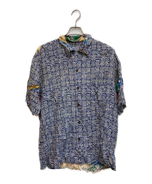 reyn spooner（レイン スプナー）reyn spooner (レイン スプナー) アロハシャツ ブルー サイズ:Lの古着・服飾アイテム