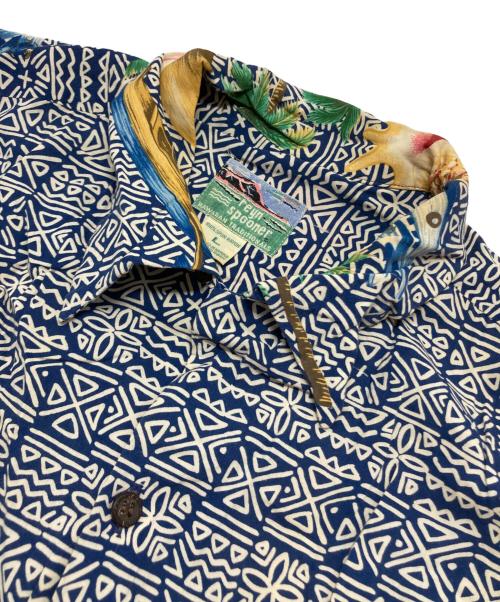 reyn spooner（レイン スプナー）reyn spooner (レイン スプナー) アロハシャツ ブルー サイズ:Lの古着・服飾アイテム