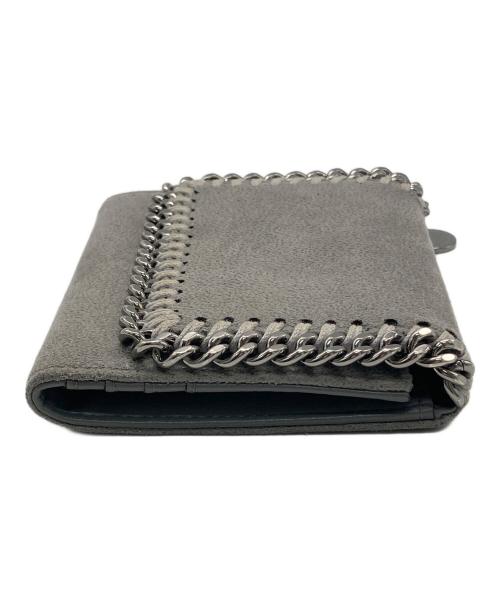 STELLA McCARTNEY（ステラマッカートニー）STELLA McCARTNEY (ステラマッカートニー) FALABELLA SMALL FLAP WALLET グレーの古着・服飾アイテム