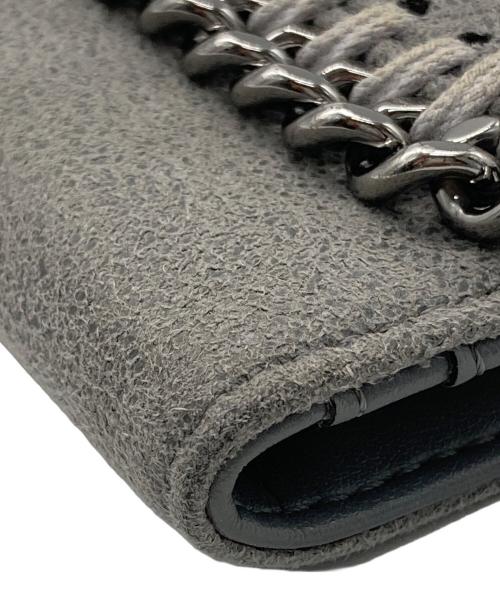 STELLA McCARTNEY（ステラマッカートニー）STELLA McCARTNEY (ステラマッカートニー) FALABELLA SMALL FLAP WALLET グレーの古着・服飾アイテム