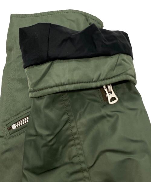 Schott（ショット）Schott (ショット) nano・universe (ナノ・ユニバース) 別注フライトジャケット グリーン サイズ:Lの古着・服飾アイテム