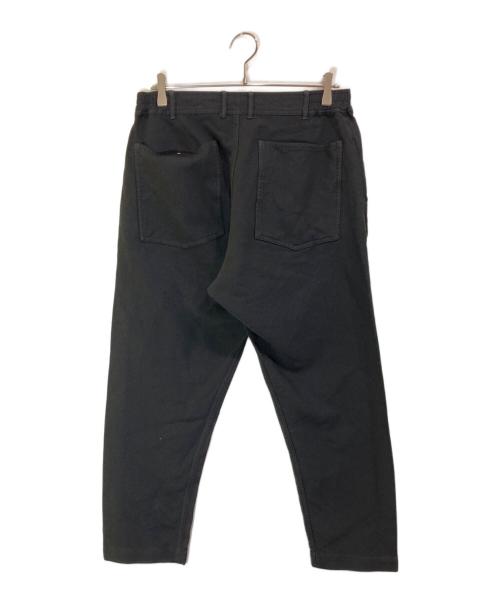 COMME des GARCONS HOMME DEUX（コムデギャルソン オム ドゥ）COMME des GARCONS HOMME DEUX (コムデギャルソン オム ドゥ) ポリ縮絨ワイドテーパードパンツ ブラック サイズ:Mの古着・服飾アイテム