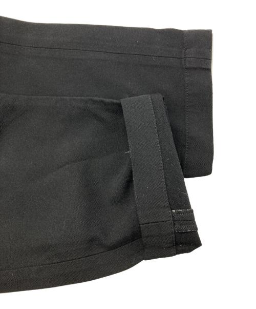 COMME des GARCONS HOMME DEUX（コムデギャルソン オム ドゥ）COMME des GARCONS HOMME DEUX (コムデギャルソン オム ドゥ) ポリ縮絨ワイドテーパードパンツ ブラック サイズ:Mの古着・服飾アイテム