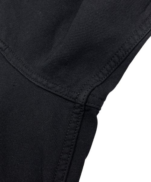 COMME des GARCONS HOMME DEUX（コムデギャルソン オム ドゥ）COMME des GARCONS HOMME DEUX (コムデギャルソン オム ドゥ) ポリ縮絨ワイドテーパードパンツ ブラック サイズ:Mの古着・服飾アイテム