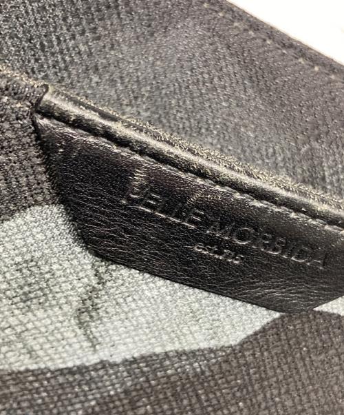 PELLE MORBIDA（ペッレモルビダ）PELLE MORBIDA (ペッレモルビダ) カモフラトートバッグ ブラック×グレー サイズ:-の古着・服飾アイテム