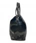PELLE MORBIDA (ペッレモルビダ) カモフラトートバッグ ブラック×グレー サイズ:-：5000円