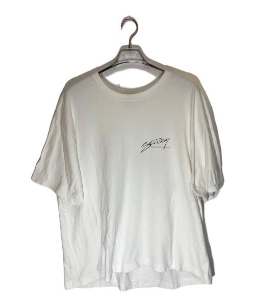 stussy（ステューシー）stussy (ステューシー) New Wave Designs TEE ホワイト サイズ:XLの古着・服飾アイテム