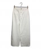 LOULOU STUDIOルルスタジオ）の古着「ATTUジーンズ」｜ホワイト