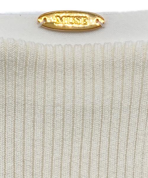 DEUXIEME CLASSE（ドゥーズィエム クラス）DEUXIEME CLASSE (ドゥーズィエム クラス) SWING RIB スカート アイボリー サイズ:Freeの古着・服飾アイテム