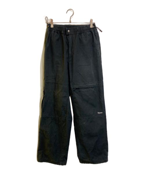 SUPREME（シュプリーム）SUPREME (シュプリーム) Cotton Cinch Pant ブラック サイズ:SIZE Sの古着・服飾アイテム