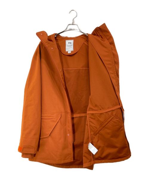Y-3（ワイスリー）Y-3 (ワイスリー) M CL BONDED RIPP HOOD PARKA オレンジ サイズ:Mの古着・服飾アイテム