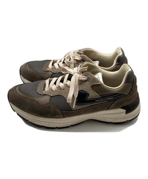 SWC（ステファニー ワーカーズ クラブ）SWC (ステファニー ワーカーズ クラブ) AMIEL S-STRIKE SUEDE ブラウン サイズ:43の古着・服飾アイテム