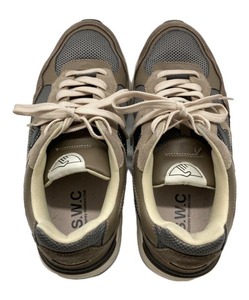 SWC（ステファニー ワーカーズ クラブ）SWC (ステファニー ワーカーズ クラブ) AMIEL S-STRIKE SUEDE ブラウン サイズ:43の古着・服飾アイテム