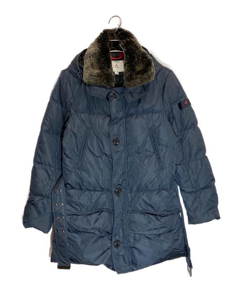 PEUTEREY（ピューテリー）PEUTEREY (ピューテリー) HURRICANEダウンコート ネイビー サイズ:44の古着・服飾アイテム
