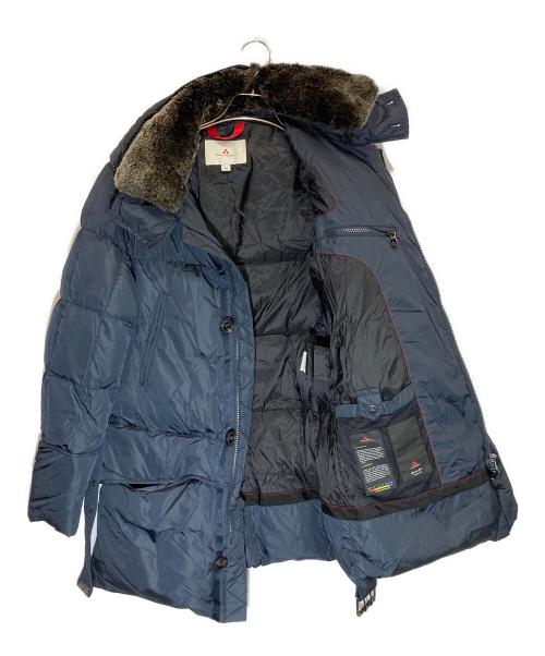 PEUTEREY（ピューテリー）PEUTEREY (ピューテリー) HURRICANEダウンコート ネイビー サイズ:44の古着・服飾アイテム