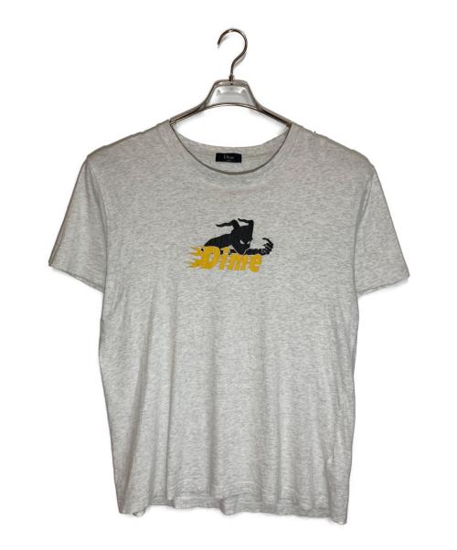 Dime（ダイム）Dime (ダイム) プリントTシャツ グレー サイズ:Ⅿの古着・服飾アイテム