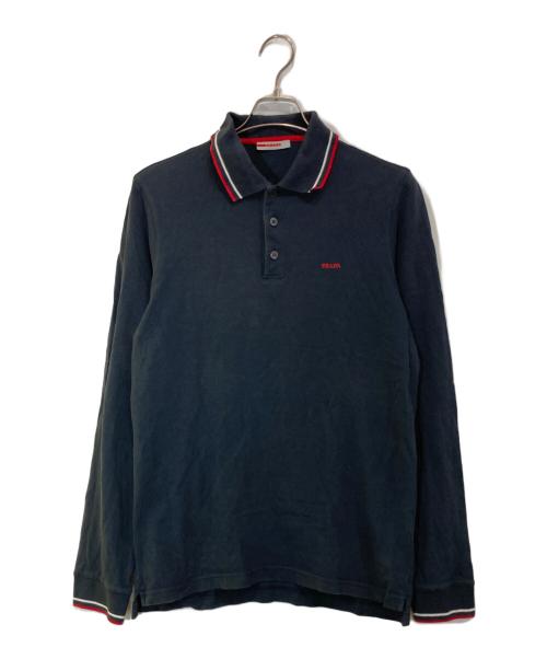 PRADA SPORTS（プラダスポーツ）PRADA SPORTS (プラダスポーツ) ポロシャツ ネイビー サイズ:Lの古着・服飾アイテム