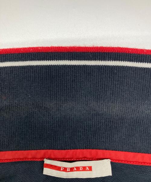 PRADA SPORTS（プラダスポーツ）PRADA SPORTS (プラダスポーツ) ポロシャツ ネイビー サイズ:Lの古着・服飾アイテム