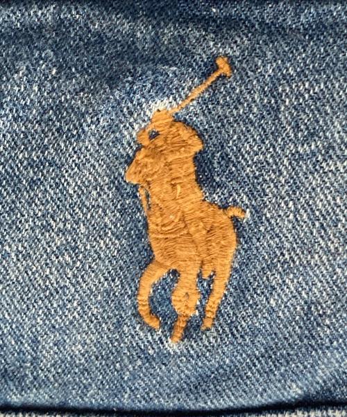 POLO RALPH LAUREN（ポロ・ラルフローレン）POLO RALPH LAUREN (ポロ・ラルフローレン) デニムミニトートバッグ インディゴ サイズ:-の古着・服飾アイテム