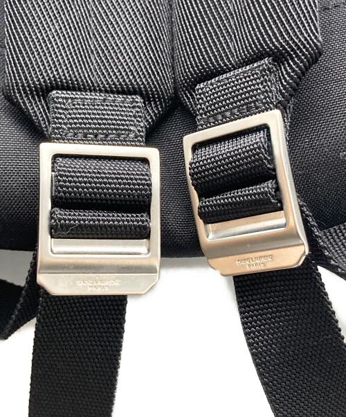 Saint Laurent Paris（サンローランパリ）Saint Laurent Paris (サンローランパリ) シテイ レオパードバックパック ブラック×ベージュ サイズ:-の古着・服飾アイテム