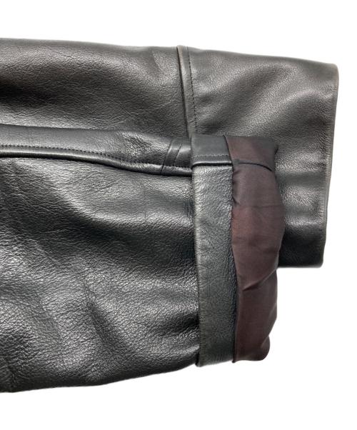 NEW REPUBLIC（ニュー パブリック）NEW REPUBLIC (ニュー パブリック) レザーコート ブラック サイズ:Lの古着・服飾アイテム