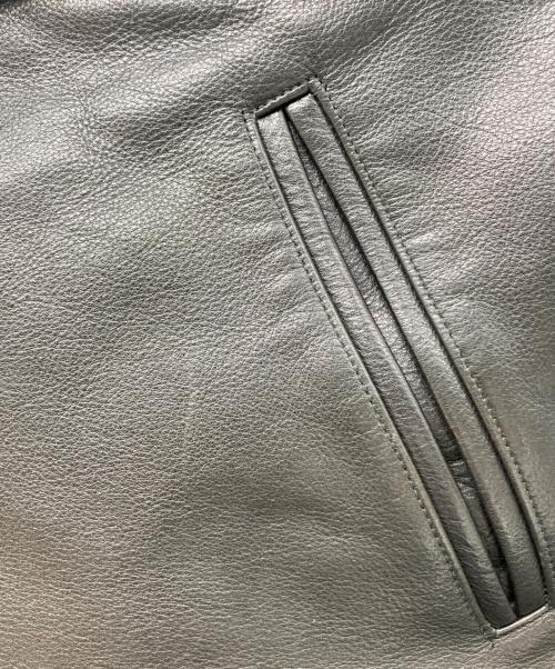 NEW REPUBLIC（ニュー パブリック）NEW REPUBLIC (ニュー パブリック) レザーコート ブラック サイズ:Lの古着・服飾アイテム