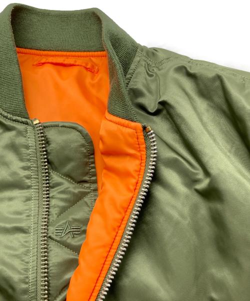ALPHA（アルファ）ALPHA (アルファ) MA-1 CORE TALL フライトジャケット オリーブ サイズ:Mの古着・服飾アイテム