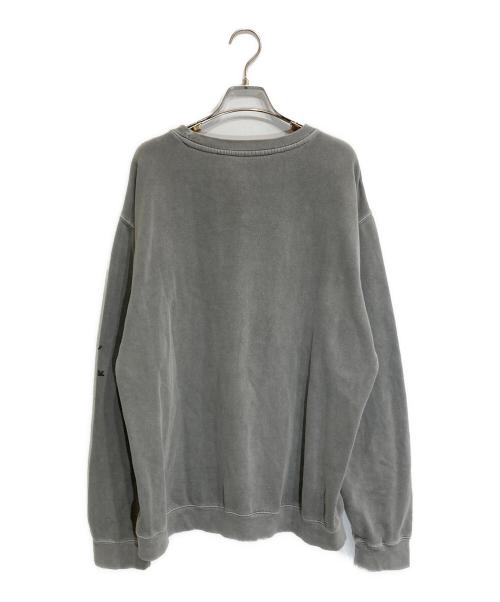 Travis Scott（トラヴィススコット）Travis Scott (トラヴィス・スコット) Cactus Jack PS Classic Crewneck グレー サイズ:Ⅿの古着・服飾アイテム