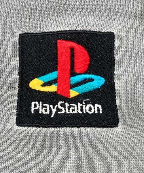 Travis Scott（トラヴィススコット）Travis Scott (トラヴィス・スコット) Cactus Jack PS Classic Crewneck グレー サイズ:Ⅿの古着・服飾アイテム