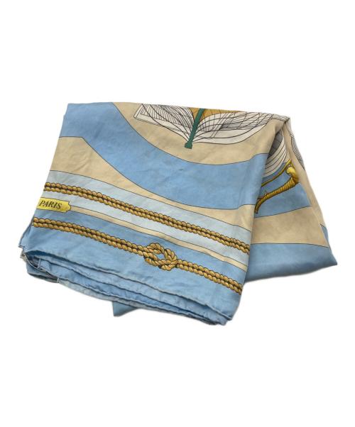 HERMES（エルメス）HERMES (エルメス) カレ90 ブルーの古着・服飾アイテム