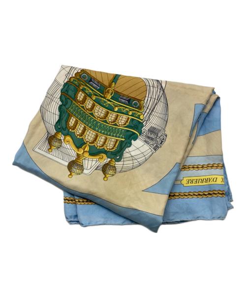 HERMES（エルメス）HERMES (エルメス) カレ90 ブルーの古着・服飾アイテム