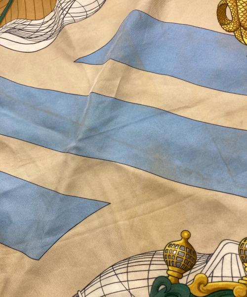 HERMES（エルメス）HERMES (エルメス) カレ90 ブルーの古着・服飾アイテム