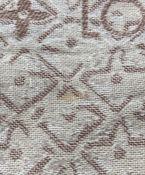 LOUIS VUITTON（ルイ ヴィトン）LOUIS VUITTON (ルイ ヴィトン) シルク混ストール ベージュの古着・服飾アイテム