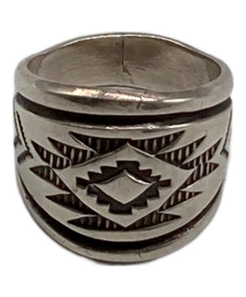 インディアンジュエリー（インディアンジュエリー）インディアンジュエリー (インディアンジュエリー) ナバホ族スタンプワークリング サイズ:-の古着・服飾アイテム