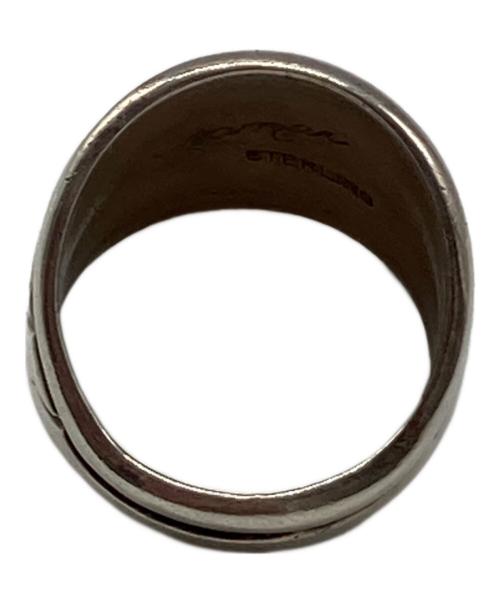 インディアンジュエリー（インディアンジュエリー）インディアンジュエリー (インディアンジュエリー) ナバホ族スタンプワークリング サイズ:-の古着・服飾アイテム