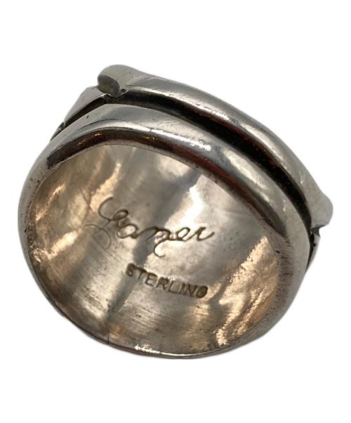 インディアンジュエリー（インディアンジュエリー）インディアンジュエリー (インディアンジュエリー) ナバホ族スタンプワークリング サイズ:-の古着・服飾アイテム